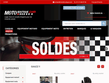 Tablet Screenshot of motoboutique.com